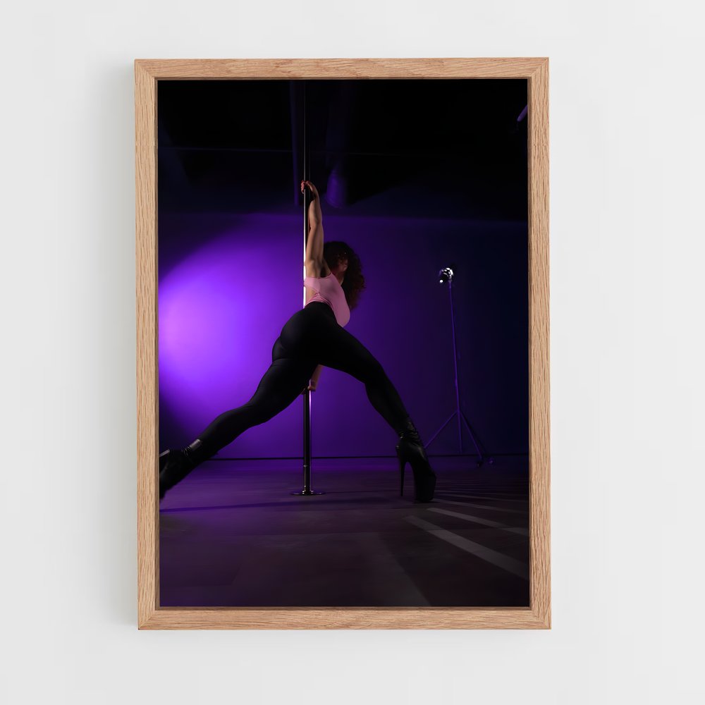 Poster Pole de dancing – affiche Danse (vue 4)